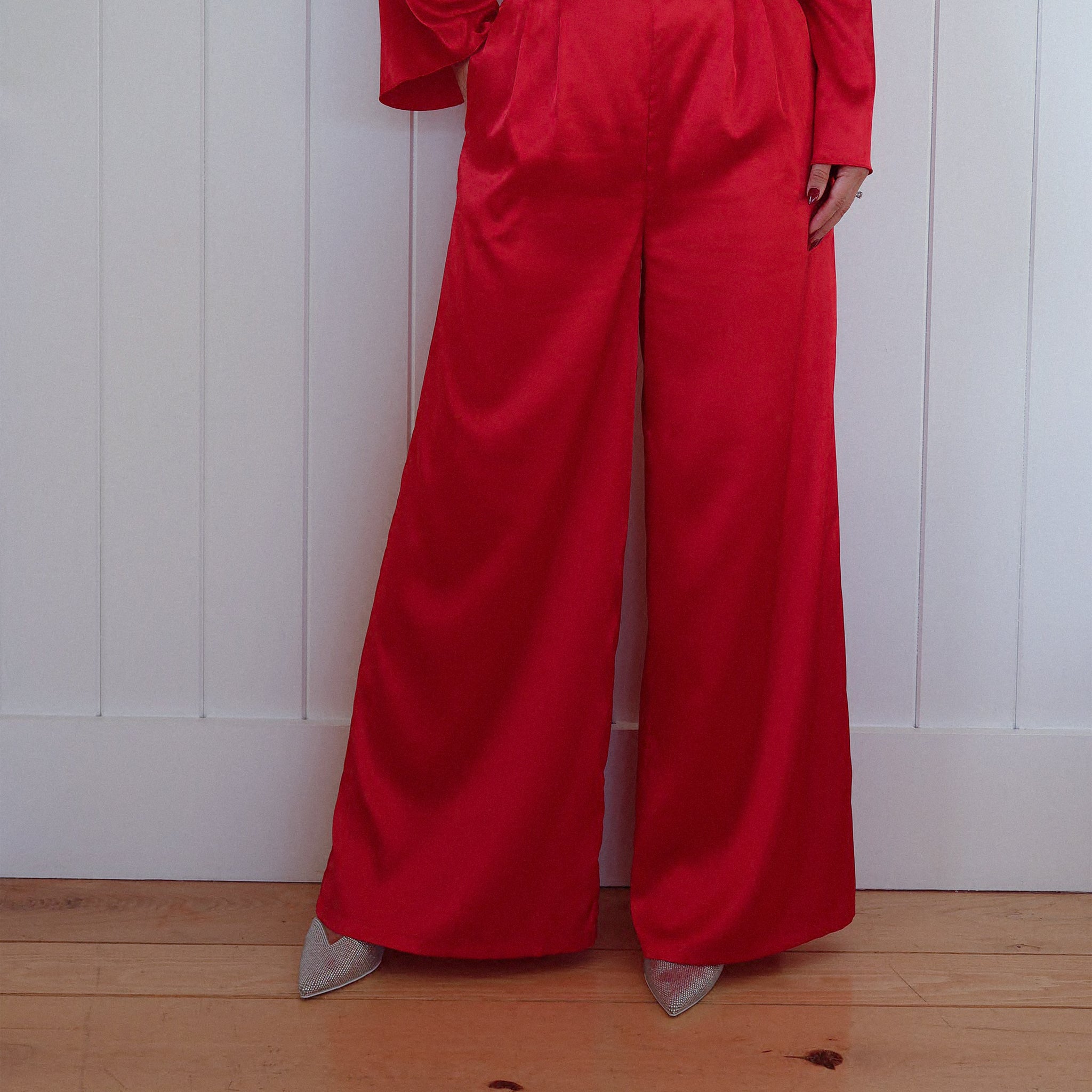 Belle Pant in Red